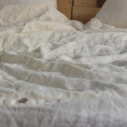 Linen Duvet Cover Quilt Linen Bedding Duvet Cover Queen King Queen Full Twin Tour Baby Beddin - thumbnail 3