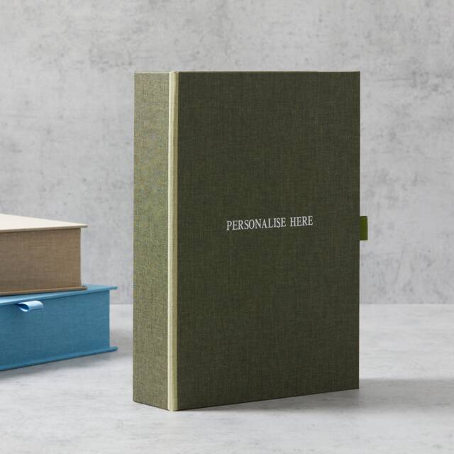 Personalised Fabric Box File - image 1