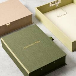 Personalised Fabric Box File - thumbnail 3