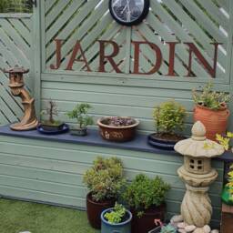 Rustic Classic Metal Letters , Home & Garden Decor Signs For Inside & Out Make Any Word You Like - thumbnail 2