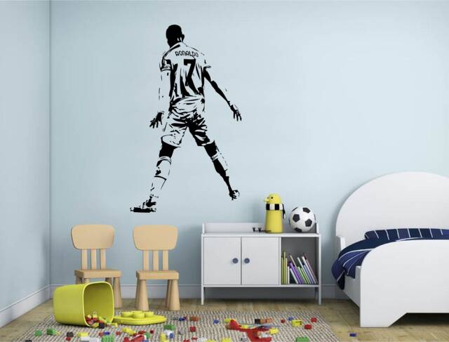 Ronaldo - Wall Sticker Vinyl Transfer Football - image 1