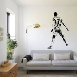 Ronaldo - Wall Sticker Vinyl Transfer Football - thumbnail 3