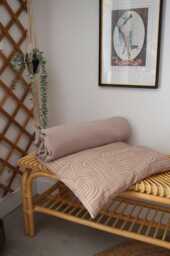 Custom-Made Nomadic Futon - Handmade in France Upholstery Fabric - thumbnail 1