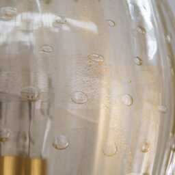 Murano Glass Wall Lamps Pair Of Barovier Luxury Mid-Century Modern Crystal Gold - thumbnail 4