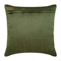 "Designer Lattice, Trellis, Moroccan Earthy Green Pillow Sham 24""x24""/26""x26" - thumbnail 3