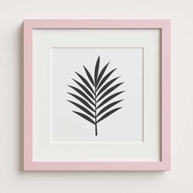 Natural Wood Photo Frame With White Mount Deep Box Style - image 1