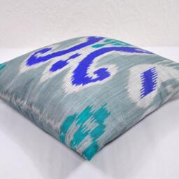 Hand Dyed Ikat Pillow Cover - thumbnail 3