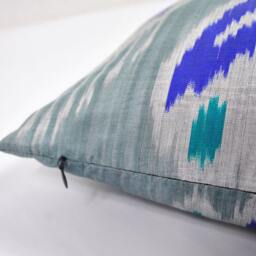 Hand Dyed Ikat Pillow Cover - thumbnail 4