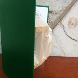 Thanks - Folded Book Art Fully Customizable, Gratitude, Coach Gift - thumbnail 2