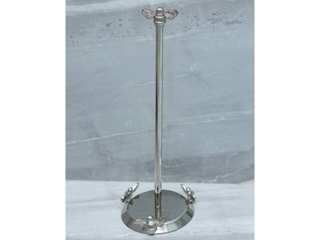 Brass Bee Toilet Roll Stand - Bathroom Tissue Holder - image 1