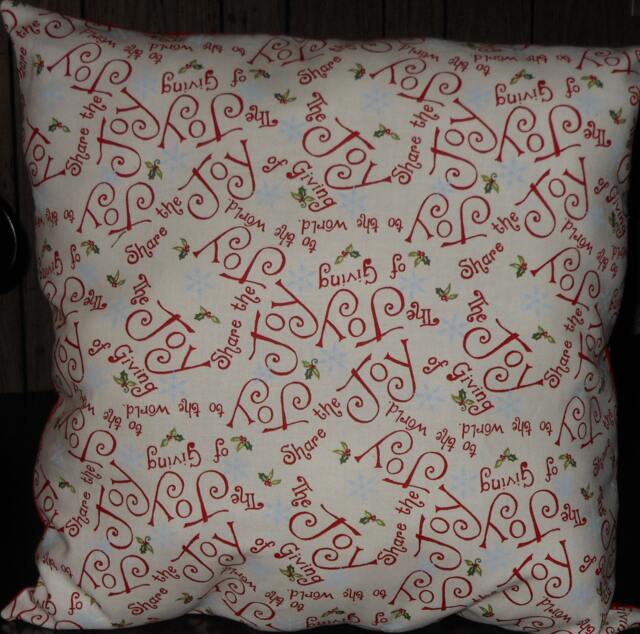 Holiday Joy Pillow Cover, 14 X Decorative Cover - image 1