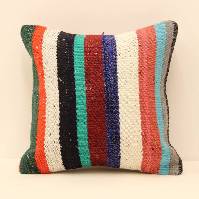14x14 - 35x35 cm Kilim Pillow Cover Home Cushion Decorative Throw Pillows Rustic Couch Designer Boho Case Livingroom 4Obf-14 - image 1