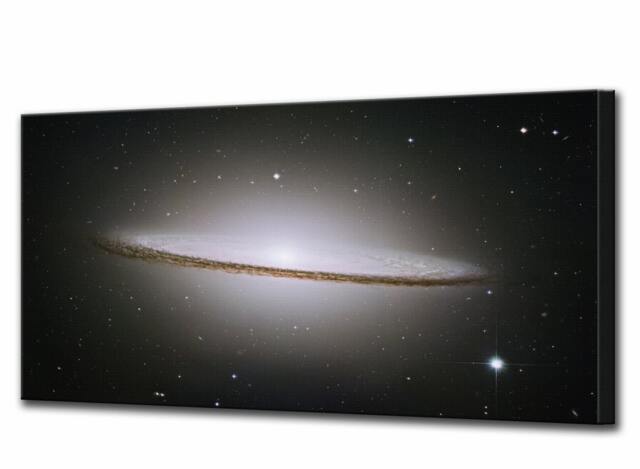Sombrero Galaxy, Hubble Space Telescope, Wall Decor Canvas Art Print Gift For Him, Her, Print, Ready To Hang - image 1