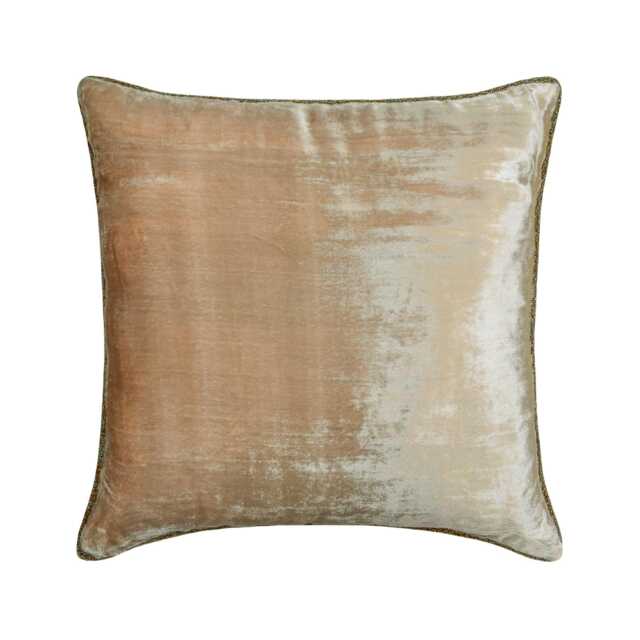 "Decorative Light Beige Euro Pillow Sham 24""x24""/26""x26" - image 1