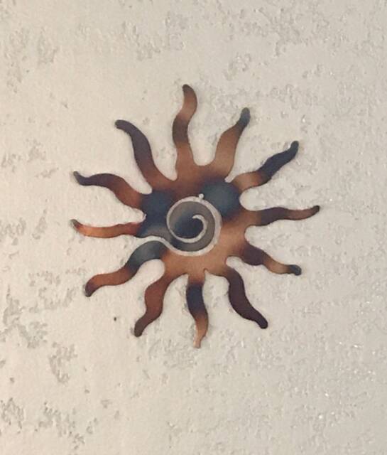 Metal Sunburst Wall Hanging 7 - image 1
