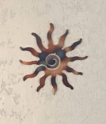 Metal Sunburst Wall Hanging 7 - thumbnail 1
