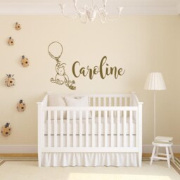 Personalized Baby Name Wall Decal Nursery Decor Ww182 - thumbnail 3