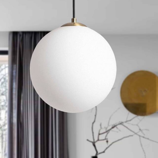 Odri - Glass Pendant Lamp Modern Mid Century Lighting Fixture Hanging Light Fixture - image 1