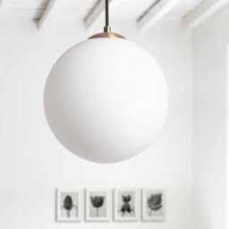 Odri - Glass Pendant Lamp Modern Mid Century Lighting Fixture Hanging Light Fixture - thumbnail 2