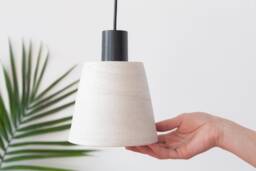 Ceramic Lampshade - Small Pendant Light Beside Lamp Pendant Lighting For Kitchen - thumbnail 1