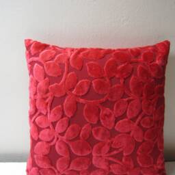 Designers Guild Fabric Mantua Scarlet/Red Pillow Cushion Covers - thumbnail 4