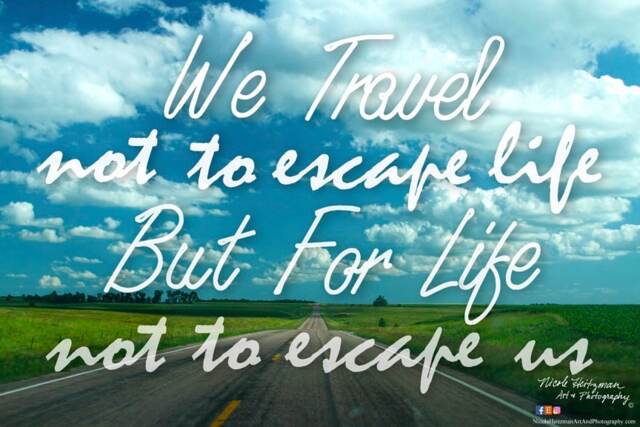 Summer Sky Photography Wide Open Road Travel Photo Quote Nature Scene Adventure Print Cloudy Sky Graduation Gift For Traveler Hiking