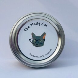 Sour Puss Natural Soy Wax Scented Cat Candle With Wood Wick - thumbnail 3