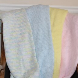 Hand Knit Baby Blanket - The Classics - thumbnail 2