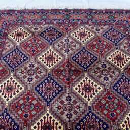 7??10Ft Handmade Afghan Wool Rug Traditional Geometric Tribal Carpet - Rug For Living Room - thumbnail 2