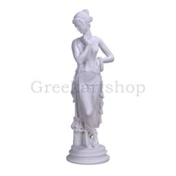 The Dancer Antonio Canova Museum Copy Large Cast Marble Persephone Sculpture Statue 16.5In - 42cm - thumbnail 1