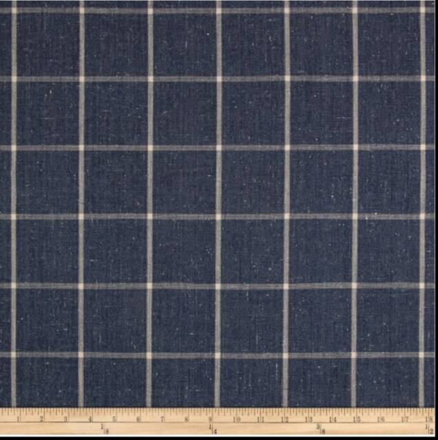 "Pair 25"" Or 50"" Wide Richloom Seaview Lapis Blue Rod Pocket Cafe Curtains Geometric Panel Drapes Navy Length 24 84 96 108 120"