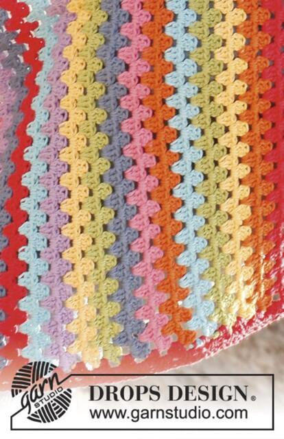 Crochet Cotton Blanket, Lace Pattern, Afghan Spring - Summer. Handmade - image 1