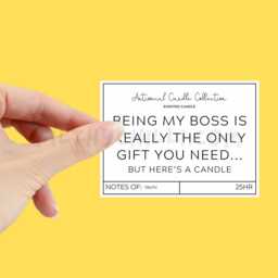 Funny Candle, Christmas Gift For Boss, Birthday Secret Santa Gifts, Joke Prank Candle Gift, ??? - thumbnail 2