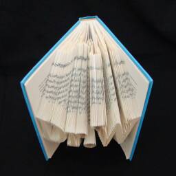 Dr.w - Doctor Phd Graduate Graduation Gift Professor 3 Letters Folded-Book Art Sculpture Unique Custom Personalized - thumbnail 3