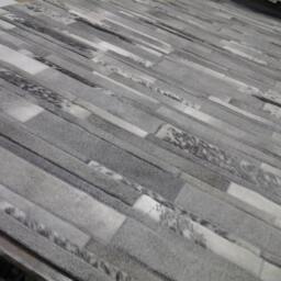 Cowhide Patchwork Rug Raw Leather Argentina - Free Shipping Cowhide Rugs Cordoba Mix Of Dotted Greys & Whites, 6' X 8' - thumbnail 2
