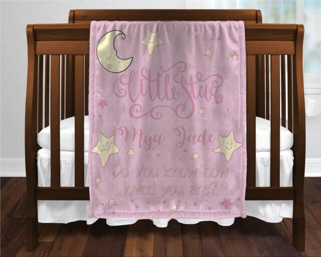 Twinkle Little Star_Monogram Baby Blanket _Create One Of A Kind Gifts For That Special