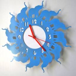Metal Clock, Wall Animal Elephant Clock - thumbnail 4