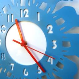 Metal Clock, Wall Animal Elephant Clock - thumbnail 2