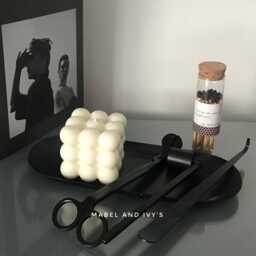 Luxury Candle Care Kit 4 Piece Set With Everything You Needbox Gift - thumbnail 4