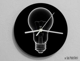 x-Ray Lamp Wall Clock - thumbnail 1