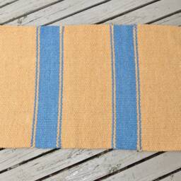 "Hand Woven Cotton Rug - 24"" X 37" - thumbnail 3