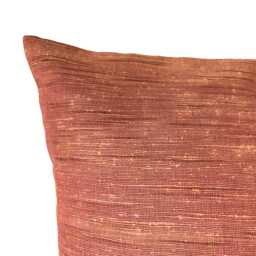 Rust Throw Pillow Cover 18x18, Terracotta Cushion Cover, Brick Red 20x20, Pillows For Sofa, Farmhouse Case 22x22 - thumbnail 2