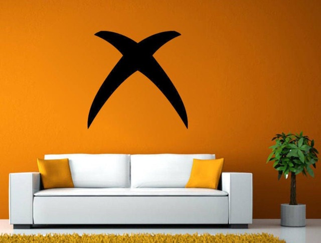 Video Game Controller Joystick Gamer Gaming We Love Let's Play Tv Wall Or Window Sticker Decal Vinyl Fathead Mural Decor L2019 - image 1