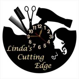 Wall Clock Beauty Salon, Hair Styler, Art Decor Large 18 Or 12 Inch, Hairdresser Parlor #85 - thumbnail 1