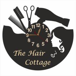 Wall Clock Beauty Salon, Hair Styler, Art Decor Large 18 Or 12 Inch, Hairdresser Parlor #85 - thumbnail 3