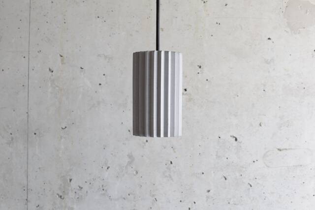 Handmade Concrete Pendant Light Modern Plaster Lighting - image 1