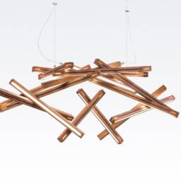 Wooden Chandelier - Interstellar Xl Lux-Led-Loft Wooden Light-Designer Lighting-Modern Lighting-Wooden-Modern-Modern Deco-Big Size Chandelier - thumbnail 2