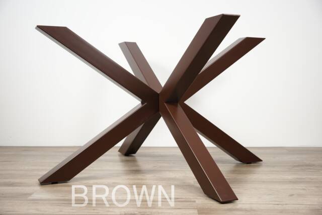 Metal Table Base For Round Tabletop, Coffee Base, Spider Kitchen Modern Dining Wood - image 1