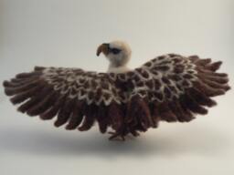 Needle Felted Griffon Vulture, Made To Order