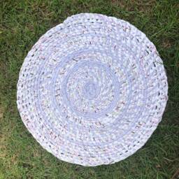 Traditional Rag Rug Knotting